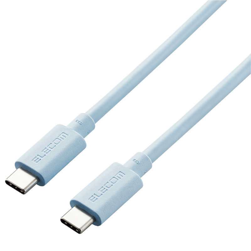 エレコム　ELECOM エレコム　ELECOM USB4ケーブル C-Cタイプ 0.8m USB4-APCC5P08BU USB4-APCC5P08BU
