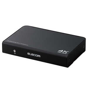 エレコム　ELECOM HDMI分配器 4K 60P 対応 1入力 2出力 スプリッター ブラック  VSP-HDP12BK