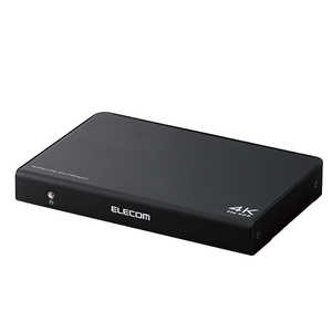 쥳 ELECOM HDMIʬ۴ 4K 60P б 1 4 ץå ֥å VSP-HDP14BK