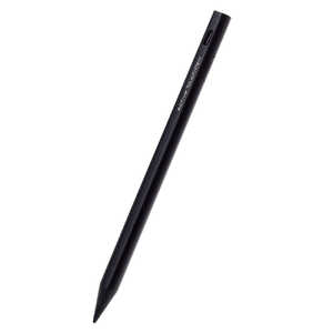 エレコム　ELECOM タッチペン 充電式 スタイラスペン 極細 ペン先 2mm マグネット付 iPad ブラック  P-TPACSTAP02BK