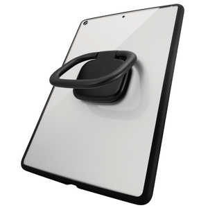 エレコム　ELECOM iPad 10.2 第9世代 TOUGH SLIM フレームカラー リング付き TB-A21RTSLFCRBK