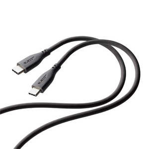 エレコム ELECOM USB Type-C to USB Type-Cケーブル USB Power Delivery対応 なめらか 2.0m グレー MPA-CCSS20GY エレコム ELECOM USB Type-C to USB Type-Cケーブル USB Power Delivery対応 なめらか 2.0m グレー MPA-CCSS20GY