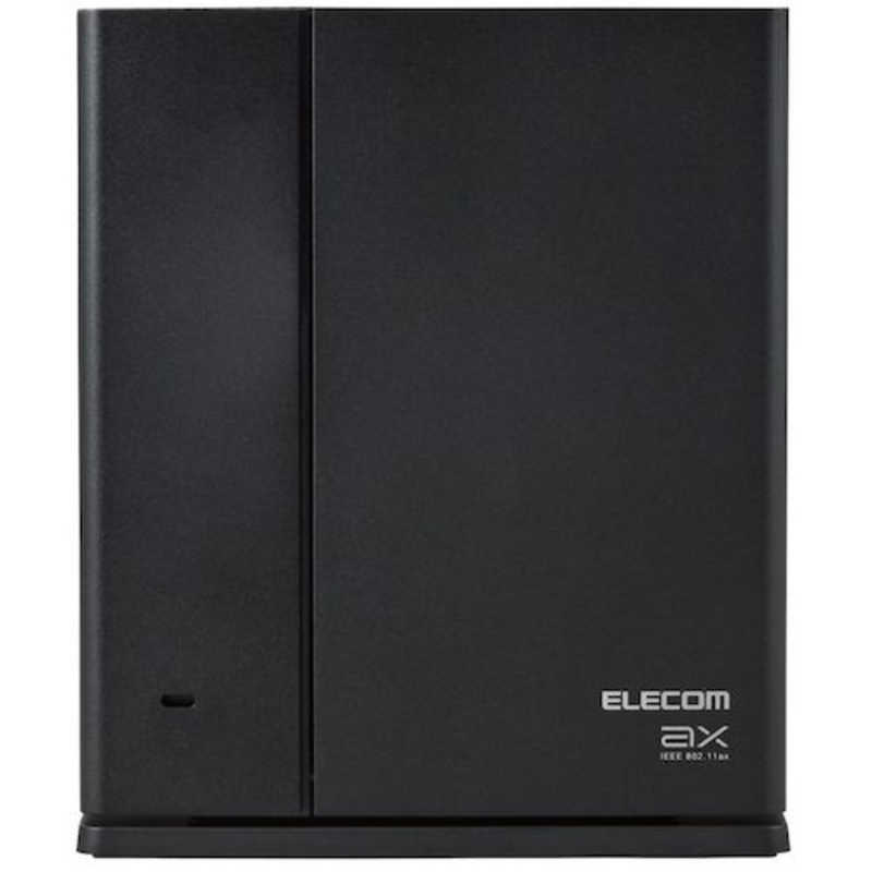 エレコム　ELECOM エレコム　ELECOM 無線LANルーター中継器/11ax/1201＋574Mbps/有線Giga/IPv6(IPoE)対応/ブラック WSC-X1800GS2-B WSC-X1800GS2-B