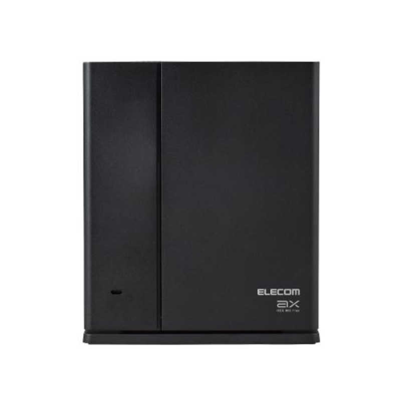 エレコム　ELECOM エレコム　ELECOM 無線LANルーター中継器/11ax/1201＋574Mbps/有線Giga/IPv6(IPoE)対応/ブラック WSC-X1800GS2-B WSC-X1800GS2-B