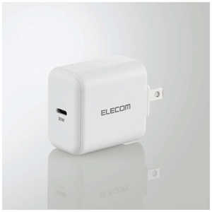 エレコム　ELECOM ノートPC用ACアダプター/USB充電器/USB Power Delivery認証/30W/USB－C1ポート/ホワイト ACDC-PD2130WH