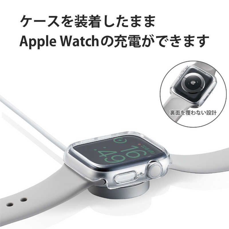 エレコム　ELECOM エレコム　ELECOM Apple Watch 40mm/ハードバンパー/クリア AW20SBPPCR AW20SBPPCR