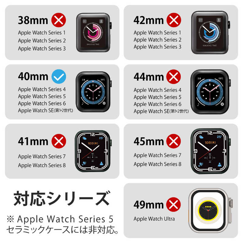 エレコム　ELECOM エレコム　ELECOM Apple Watch 40mm/ソフトバンパー/メタリックデザイン/ピンクゴールド AW20SBPUPNG AW20SBPUPNG