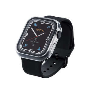 쥳 ELECOM Apple Watch series7 45mm/ե륫С/ץߥ६饹/Ʃ/ꥢ AW-21AFCGCR