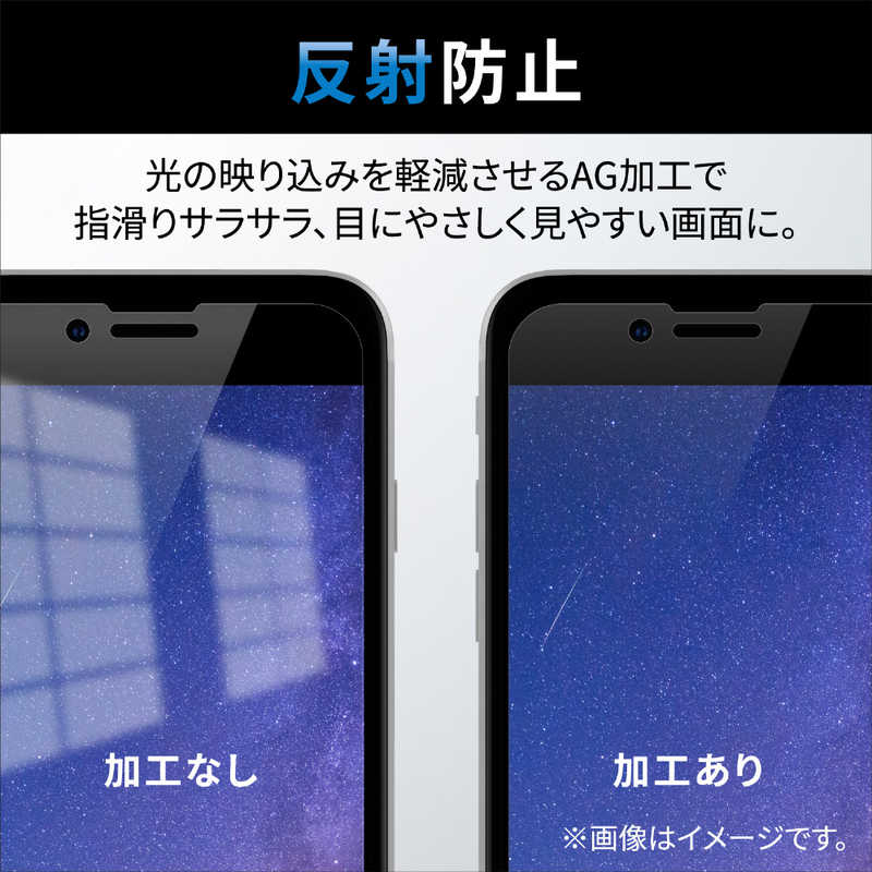 エレコム　ELECOM エレコム　ELECOM iPhone SE 第3世代/第2世代/8/7専用 フィルム/指紋防止/反射防止 PMA22SFLF PMA22SFLF