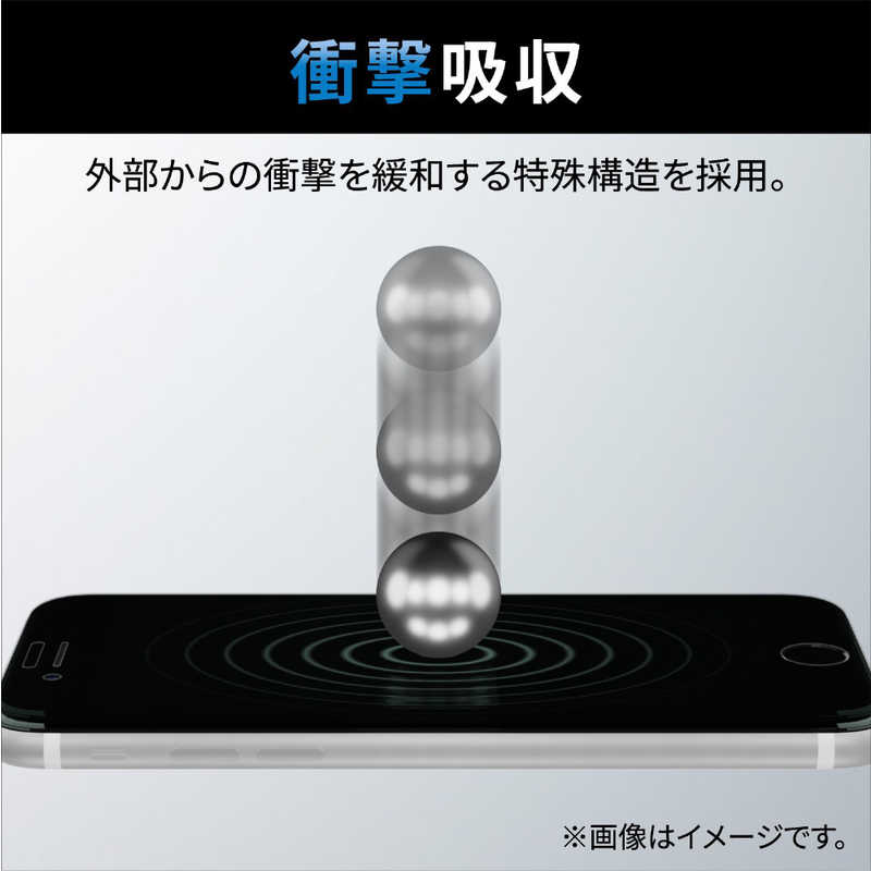 エレコム　ELECOM エレコム　ELECOM iPhone SE 第3世代/第2世代/8/7専用 フィルム/衝撃吸収/反射防止 PMA22SFLP PMA22SFLP