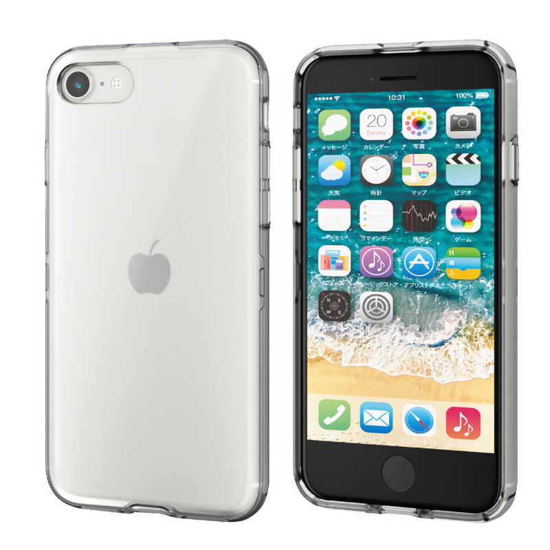 エレコム　ELECOM エレコム　ELECOM iPhone SE 第3世代 /SE 第2世代 /8/7/ハードケース/360度保護/ガラスフィルム付き/マットクリア PM-A22SHV360LMC PM-A22SHV360LMC