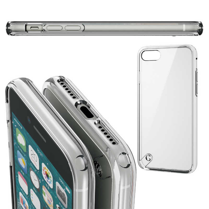 エレコム　ELECOM エレコム　ELECOM iPhone SE 第3世代/第2世代/8/7専用 ハイブリッドケース/スタンダード/クリア PM-A22SHVCKCR PM-A22SHVCKCR