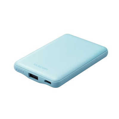 エレコム ELECOM モバイルバッテリー 5000mAh 12W 入力(Type-C×1) 出力