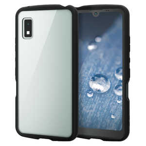 쥳 ELECOM AQUOS wish2/wish/ϥ֥åɥ/TOUGH SLIM LITE/ե졼५顼/̥ꥢ/֥å PM-S223TSLFCBK