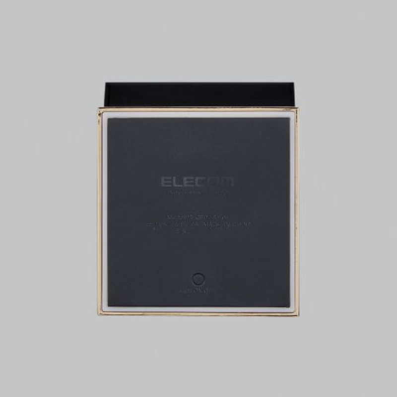 エレコム　ELECOM エレコム　ELECOM ワイヤレス充電器/Qi規格対応/10W/7.5W/5W/スタンドタイプ/メタル筐体/ゴールド W-QS07GD W-QS07GD