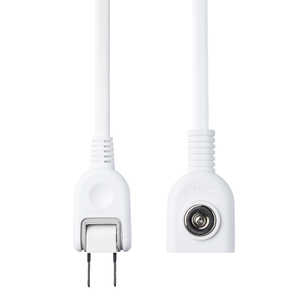 エレコム　ELECOM 延長コード 2.5m スイングプラグ ホワイト T-X01M-2125WH