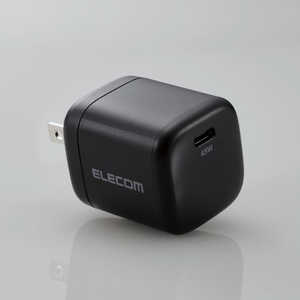 エレコム　ELECOM ノートPC向けACアダプター／USB充電器／USB Power Delivery認証／45W／Type-C1ポート／スイングプラグ／ブラック  ACDC-PD2245BK