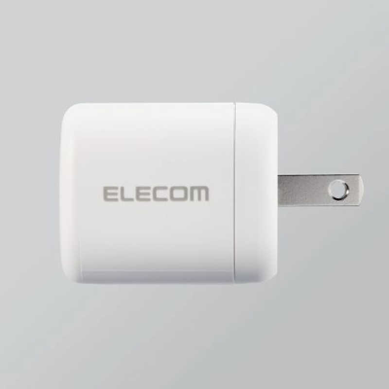 エレコム　ELECOM エレコム　ELECOM ノートPC向けACアダプター／USB充電器／USB Power Delivery認証／45W／Type-C1ポート／スイングプラグ／ホワイト  ACDC-PD2245WH ACDC-PD2245WH