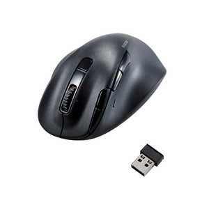 エレコム　ELECOM マウス EX-G PRO Sサイズ 抗菌 ［BlueLED /無線(ワイヤレス) /8ボタン /Bluetooth・USB］ ブラック M-XGS50MBSKBK