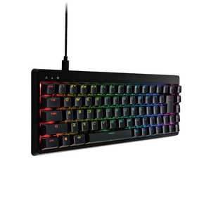 エレコム ELECOM ゲーミングキーボード V custom 有線 着脱式 メカニカル ネオクラッチキーキャップ 65%サイズ スピードリニア(銀軸) RGB TK-VK300SBK エレコム ELECOM ゲーミングキーボード V custom 有線 着脱式 メカニカル ネオクラッチキーキャップ 65%サイズ スピードリニア(銀軸) RGB TK-VK300SBK