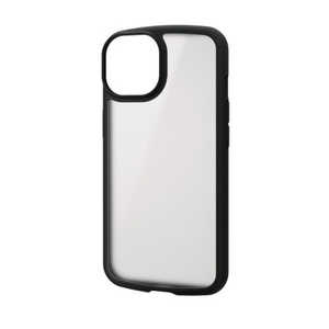 エレコム ELECOM iPhone 14 ハイブリッドケース/TOUGH SLIM LITE/フレームカラー/シルキークリア/ブラック PM-A22ATSLFCSBK エレコム ELECOM iPhone 14 ハイブリッドケース/TOUGH SLIM LITE/フレームカラー/シルキークリア/ブラック PM-A22ATSLFCSBK