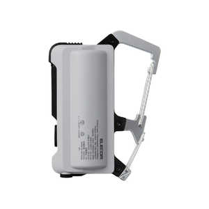 쥳 ELECOM ХХåƥ꡼ 5000mAh ɿ ɿ IP44 15W/2.4A ( TypeC 1) 饤ȥ졼 DEC35L5000LGY