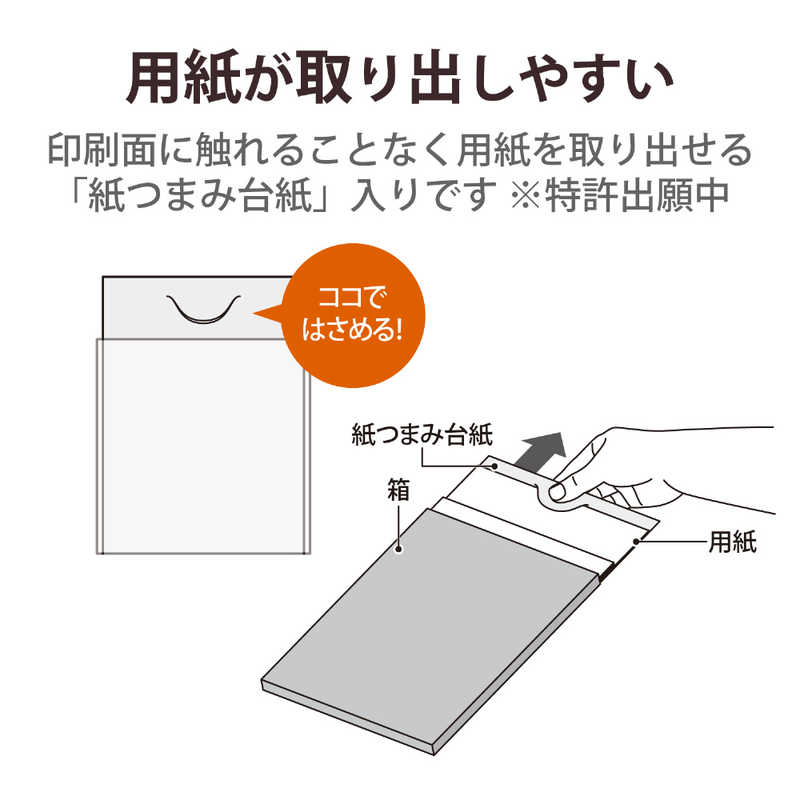 エレコム　ELECOM エレコム　ELECOM プリンター用紙 写真用紙 A4 50枚 光沢 厚手 インクジェット用紙 ホワイト EJK-VLA450 EJK-VLA450