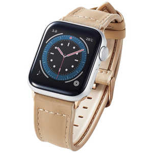 エレコム ELECOM Apple Watch 41/40/38mm ハイブリッドレザーバンド ベージュ AW-41BDLHVBE エレコム ELECOM Apple Watch 41/40/38mm ハイブリッドレザーバンド ベージュ AW-41BDLHVBE