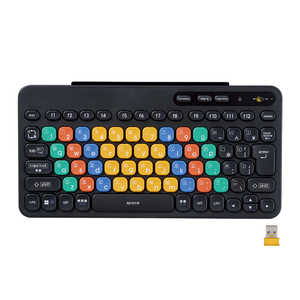 쥳 ELECOM ܡ KEY PALETTO (Chrome/Windows11б) Υ磻쥹 /USB ֥å TK-FS10DMKBK