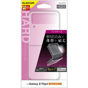 쥳 ELECOM Galaxy Z Flip4(SC-54C/SCG17)/ϡɥ/ˤ/ꥢ PM-G225PVKCR