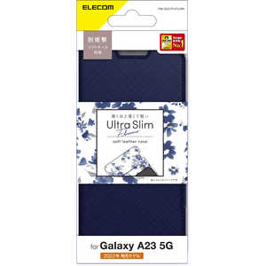 쥳 ELECOM Galaxy A23 5G(SC-56C/SCG18)/쥶/Ģ/UltraSlim/Flowers//դ/ͥӡ PMG227PLFUJNV