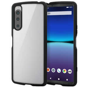 エレコム ELECOM Xperia 5 IV ケース カバー ハイブリッド 耐衝撃 衝撃吸収 軽量 薄型 ストラップホール付 背面クリア TOUGH SLIM LITE ブラック PMX224TSLFCBK エレコム ELECOM Xperia 5 IV ケース カバー ハイブリッド 耐衝撃 衝撃吸収 軽量 薄型 ストラップホール付 背面クリア TOUGH SLIM LITE ブラック PMX224TSLFCBK