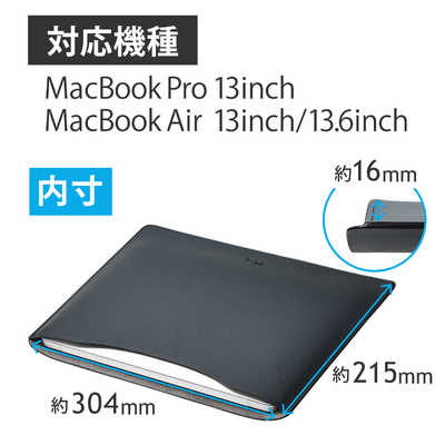 エレコム ELECOM MacBook Pro / Air 13インチ 13.6インチ ( M2 2022 M1