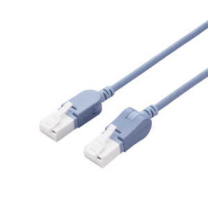 쥳 ELECOM LAN֥ Cat6A 2m  ƥ󥰡ߥ襳 ֥롼 LD-GPATWV/BU20