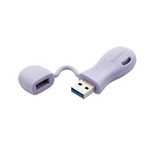 エレコム ELECOM USBメモリ 32GB USB3.2(Gen1)/3.1(Gen1)/3.0/2.0 USB A 一体型 キャップ式 ストラップホール付 パープル MF-JRU3032GPU エレコム ELECOM USBメモリ 32GB USB3.2(Gen1)/3.1(Gen1)/3.0/2.0 USB A 一体型 キャップ式 ストラップホール付 パープル MF-JRU3032GPU