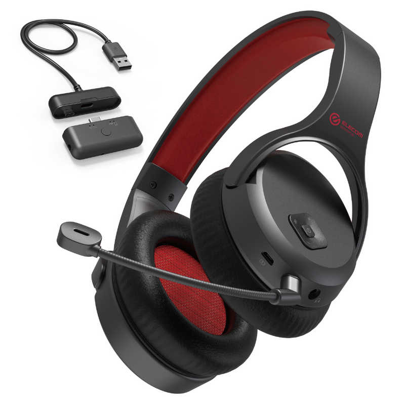 エレコム ELECOM ゲーミングヘッドセット ワイヤレスヘッドホン ( PS5