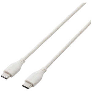 쥳 ELECOM C ֥ USB Type C to Type C 2m PD 60Wб ECOǺ RoHS ܥ꡼ MPA-CCE20IV