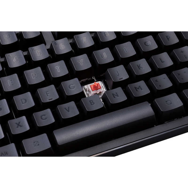エレコム　ELECOM エレコム　ELECOM キーボード Leggero(赤軸) ブラック [有線 /USB] TK-MC50UKLBK TK-MC50UKLBK