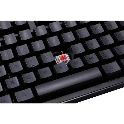 エレコム ELECOM キーボード Leggero(赤軸) ［有線 /USB］ ブラック TK