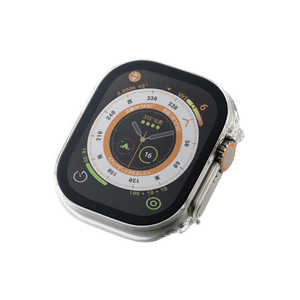 エレコム ELECOM アップルウォッチ カバー Apple Watch Ultra 49mm フルカバー ケース 強化ガラス ゴリラガラス クリア AW22CFCGOCR エレコム ELECOM アップルウォッチ カバー Apple Watch Ultra 49mm フルカバー ケース 強化ガラス ゴリラガラス クリア AW22CFCGOCR