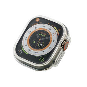 エレコム ELECOM アップルウォッチ カバー Apple Watch Ultra 49mm フルカバー ソフト ケース 全面保護 液晶 側面 クリア AW22CFCUCR エレコム ELECOM アップルウォッチ カバー Apple Watch Ultra 49mm フルカバー ソフト ケース 全面保護 液晶 側面 クリア AW22CFCUCR