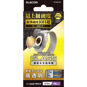 GR ELECOM AbvEHb` KX یtB Apple Watch Ultra m 49mm n tSʕی dx10H  AW22CFLGC