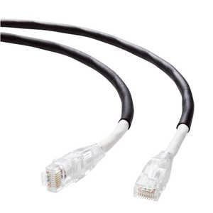 쥳 ELECOM LAN֥ CAT6A 10m  PoEܡ б ® 10Gbps ȥ졼 Ѹ ˶ ͥåȥ֥ ֥å LD-GPAOS/BK10