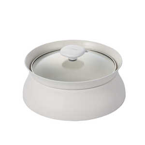 エレコム　ELECOM IH対応 専用なべセット LiFERE HOT DISH cocotte HAC-IHC01WH