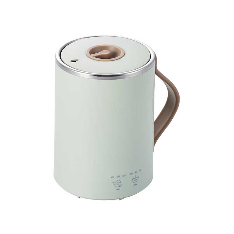 エレコム　ELECOM エレコム　ELECOM マグカップ型電気なべ Cook Mug ミント [350mL] HAC-EP02GR HAC-EP02GR