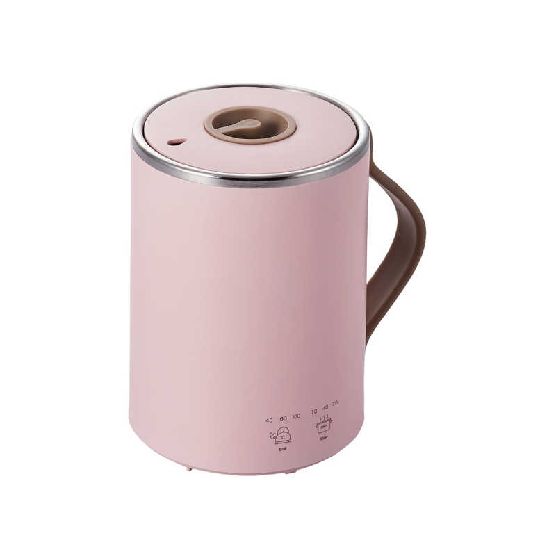 エレコム　ELECOM エレコム　ELECOM マグカップ型電気なべ Cook Mug ピンク [350mL] HAC-EP02PN HAC-EP02PN