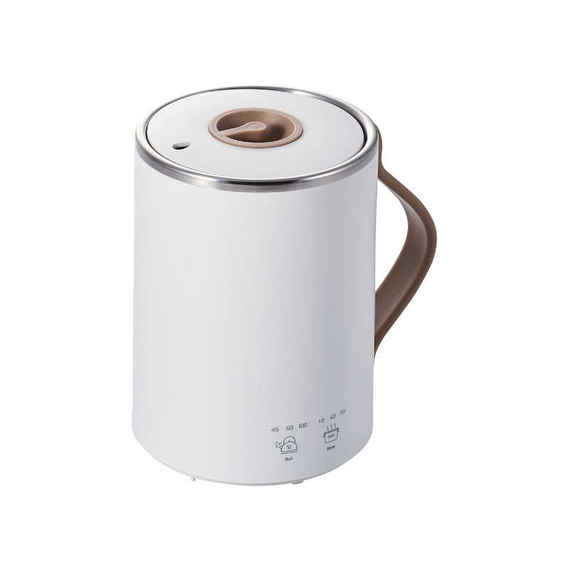 エレコム　ELECOM エレコム　ELECOM マグカップ型電気なべ Cook Mug ホワイト [350mL] HAC-EP02WH HAC-EP02WH