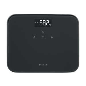 エレコム ELECOM ヘルスメーター ECLEAR Plus チャコールブラック HCS-S02BK エレコム ELECOM ヘルスメーター ECLEAR Plus チャコールブラック HCS-S02BK