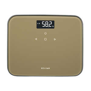 エレコム ELECOM ヘルスメーター ECLEAR Plus カフェブラウン HCS-S02BR エレコム ELECOM ヘルスメーター ECLEAR Plus カフェブラウン HCS-S02BR