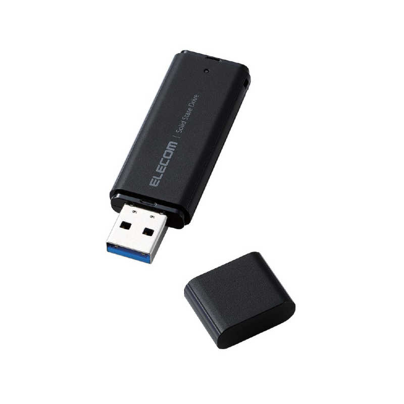 エレコム　ELECOM エレコム　ELECOM ES外付けSSD USB-A接続 PS5/PS4、録画対応 ブラック [250GB /ポータブル型] ESD-EMC0250GBK ESD-EMC0250GBK